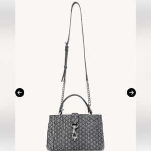 Rebecca Minkoff Eddie Top Handle Satchel Denim